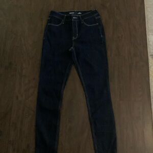 Old Navy Women's Dark Blue Skinny Jeans